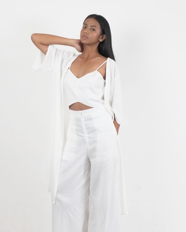 Marina Bell-Sleeve Outer | SEGARA Essentials