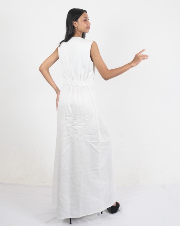 Oceanica V-Neck Wrap Dress | SEGARA Essentials